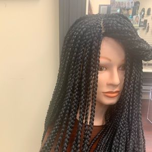 Hand braided  wigs